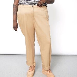 Wildfang The Essential Trouser – Camel Size 10 NWT